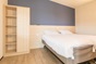 Das Schlafzimmer des behindertengerechtes Ferienhauses fr 4 Personen in Ameland und Holland